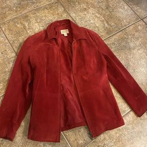 Red Suede Jacket